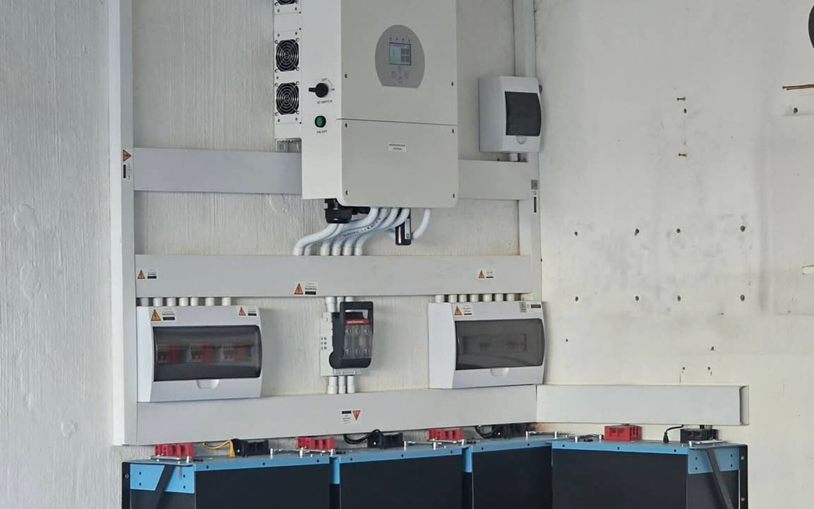 Backup power and inverter installation